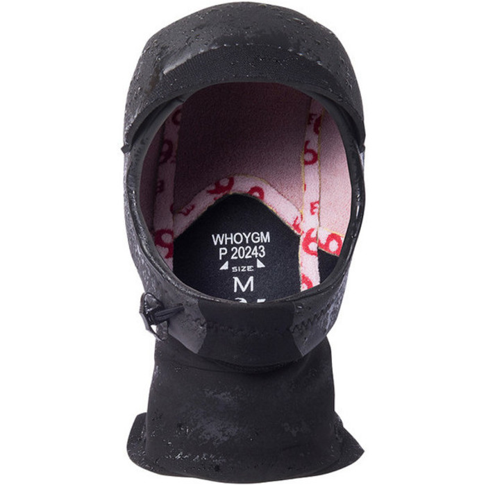 2024 Rip Curl Flashbomb 3mm Neoprene Hood WHOYGM - Black